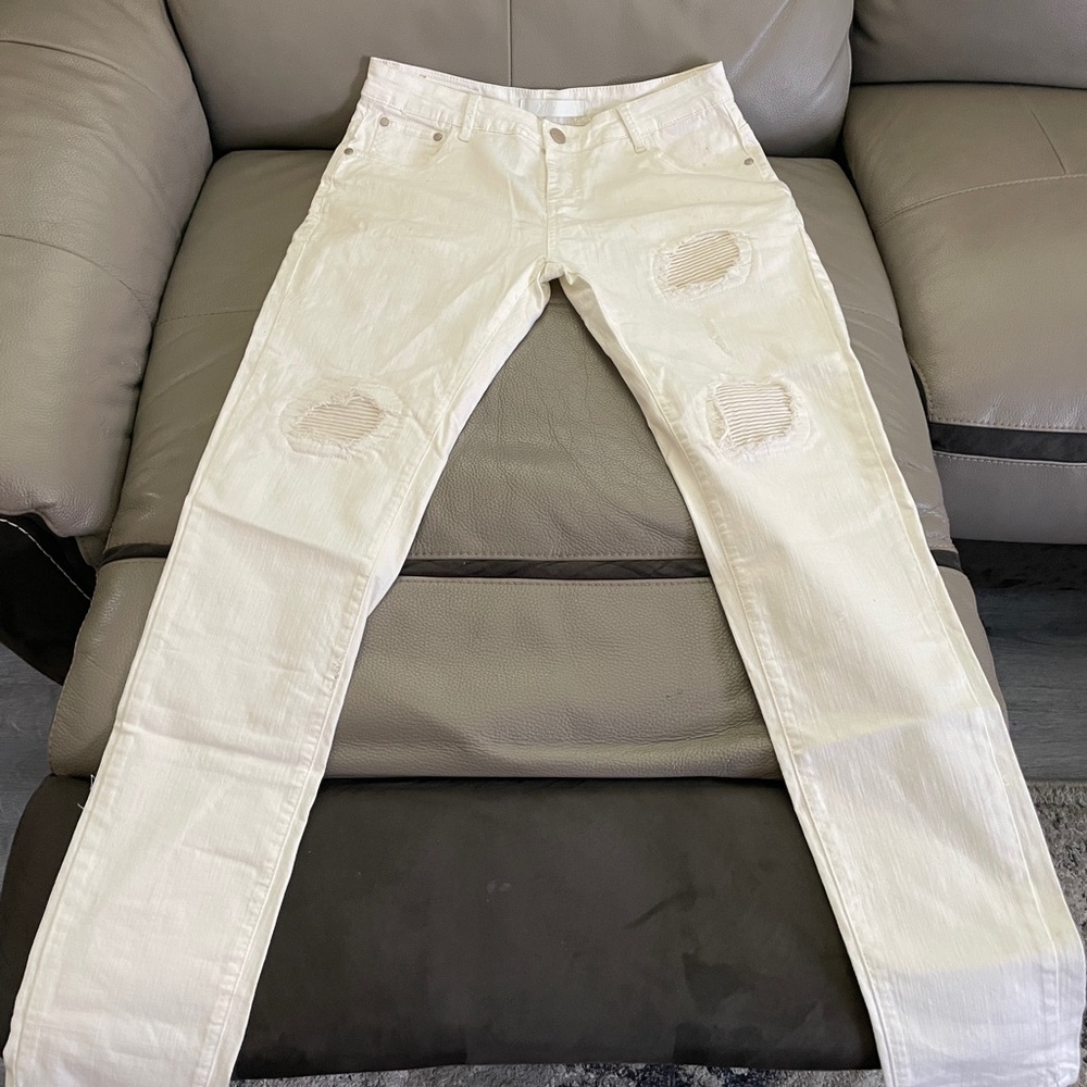 Great white jeans barely worn